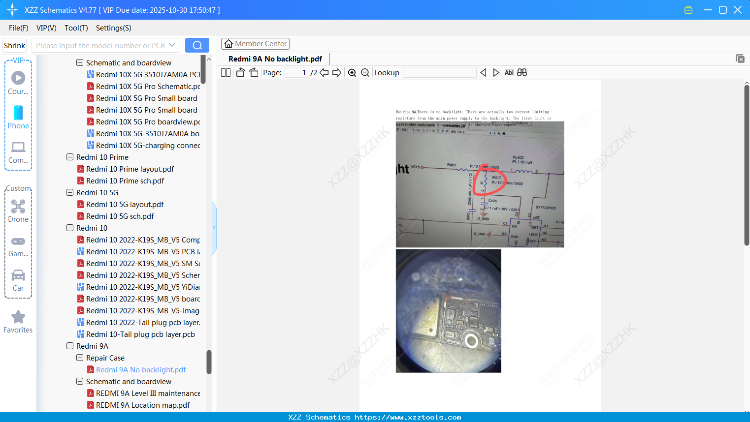 Xiaomi Redmi 9A No Backlight